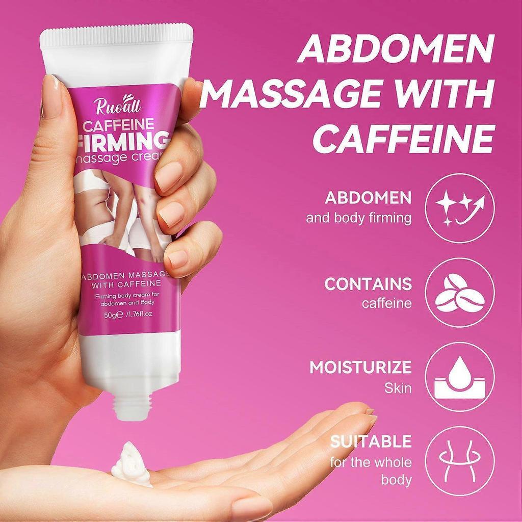 Koffein Straffende Creme, Straffende Körpercreme mit Koffein, Anti-Falten und Straffende Hautpflege Lotion, Feuchtigkeitsspendend Tief Wirksam für Cellulite Straffen