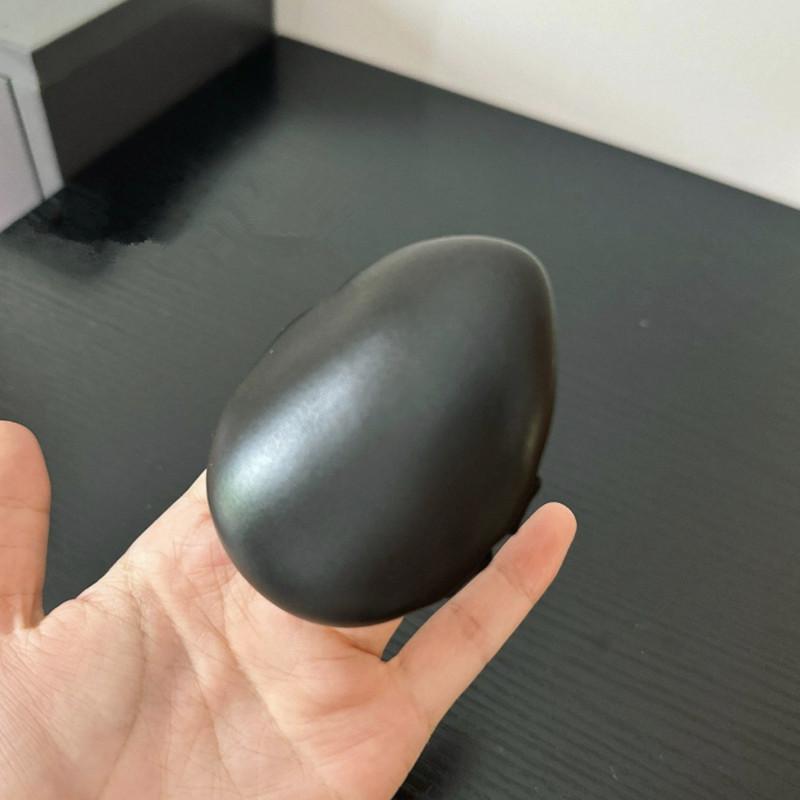 10PCS Black Leather Makeup Blending Puff Foundation Powder Cosmetic Sponge Applicator Beauty Egg Dry Wet Dual Use Make Up Kits