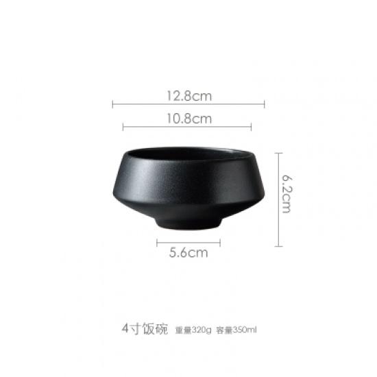 Mísa na nudle polévková mísa salátová mísa vysoká noha Západní talíř steakový talíř zeleninový talíř Kreativní keramické nádobí rýže