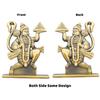 6cm Height Unique Hanuman Ji Idol with Double Sided Design Hanumanji Murti Bajrangbali Statue