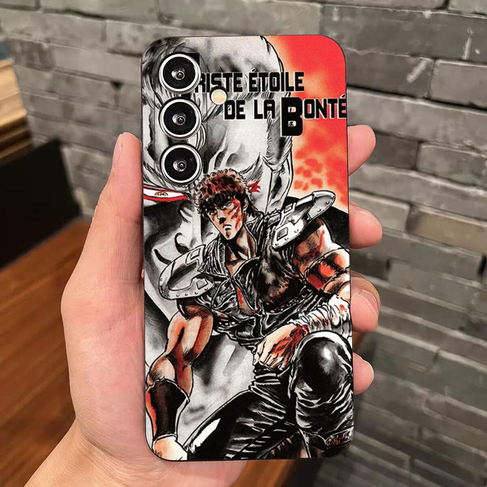 ANIME F-Fist Of The North Star Phone Case For Samsung S25 Edge S24 S23 S22 S21 S20 Ultra Plus Fe Galaxy A54 A53 A34 A25 A16 Sili