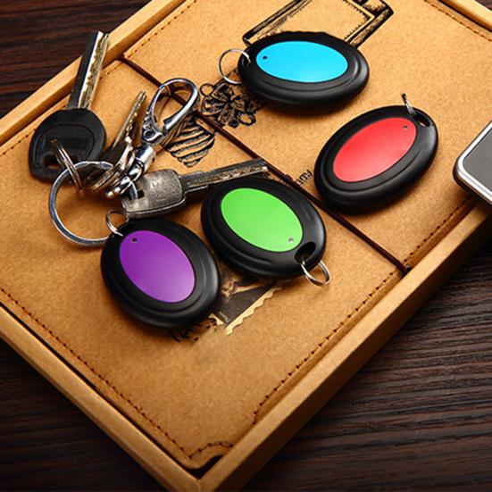 Tracking Device Portable Wireless 80dB 30m Distance 499.82MHz One Click Search ABS Four Colors Key Finder Home Supply