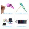 Dreld Chakra Tuning Fork Solfeggio Tuning Fork Set for DNA and Sound Includes 8 Tuning Forks and 2 Silicone Includes and Includes Bag and Cleaning