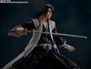 TAMASHII NATIONS BLEACH Blood War Arc Kuchiki Byakuya 155mm ABS PVC Painted Movable Figure S.H.Figuarts Thousand-Year Approx. &