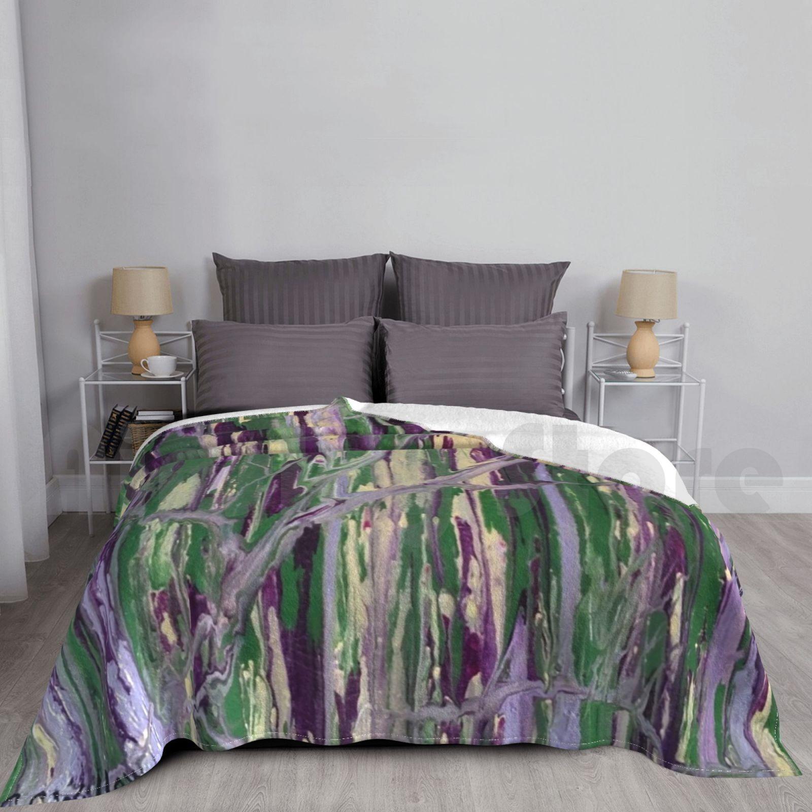Blanket Pacific Northwest Rain 705 Pacific Northwest Rain Pacific Northwest Pacific Nw Tree Size: 75*100cm, Weight: 230 GSM