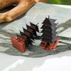 1pc Mini Pagoda Statue Chinese Ancient Building Model Pavilion Decorations Simulation Statue Zen Garden Aquarium Bonsai Decor