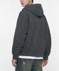 Agod Bio-Washed Ripstop Hooded Jacket [Charcoal]