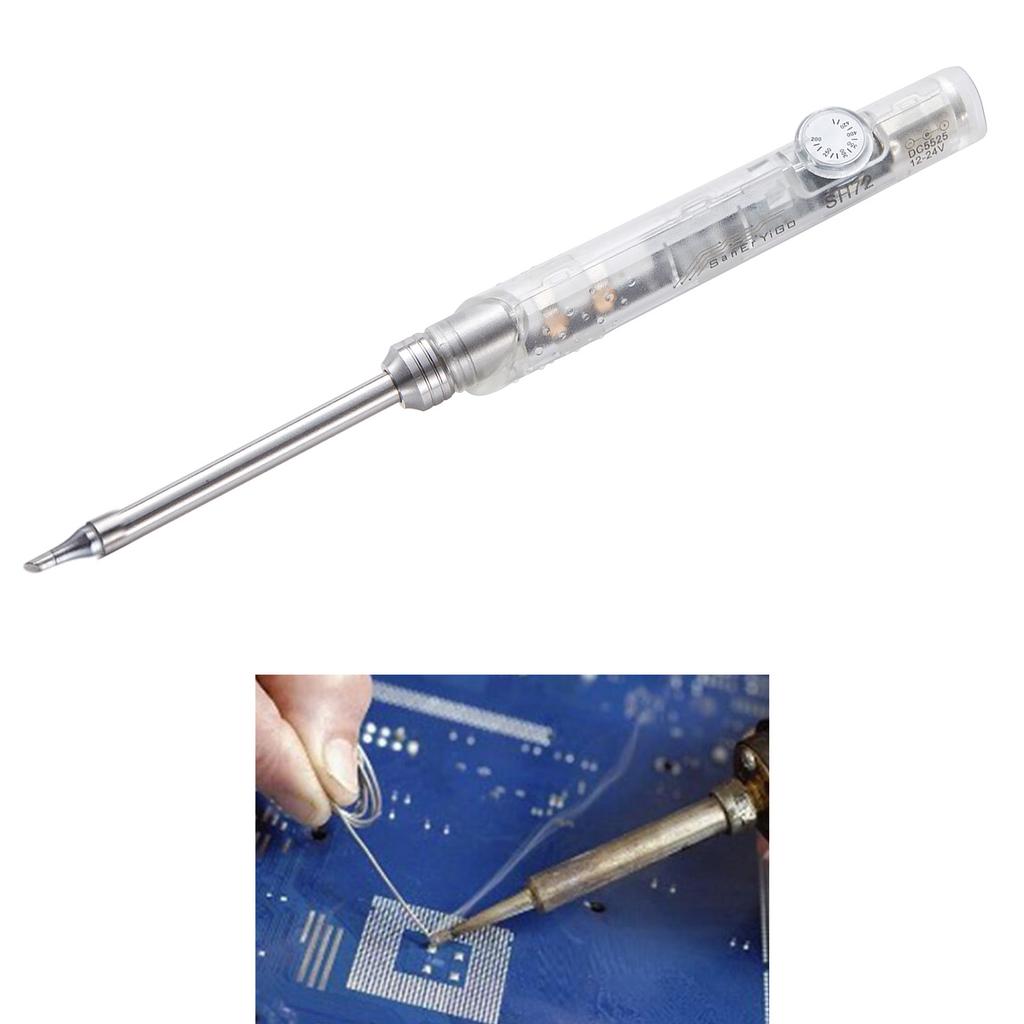 Portable 65W Soldering Iron Set Adjustable Temp with BC2 Tip for Precise Soldering In Various Environment School Project