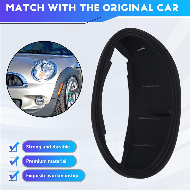 A58X-Rearview Mirror Sealing Ring Rubber Pad Mount 1 Pair For Mini Clubman R55 R56 R57-R59-51169805061 51162755641 Car Accessori