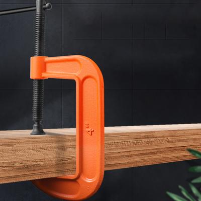G Clamp Adjust Heavy Duty 1/2/3/4/5/6/8inch Soft Jaw Pad C-Clamp for Woodwork