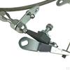 Heavy Duty Braided Throttle Transmission Kickdown Cable Detent for C4