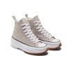 Converse Run Star Hike Trendy Comfortable Casual High Top Canvas Shoes Unisex Pink White