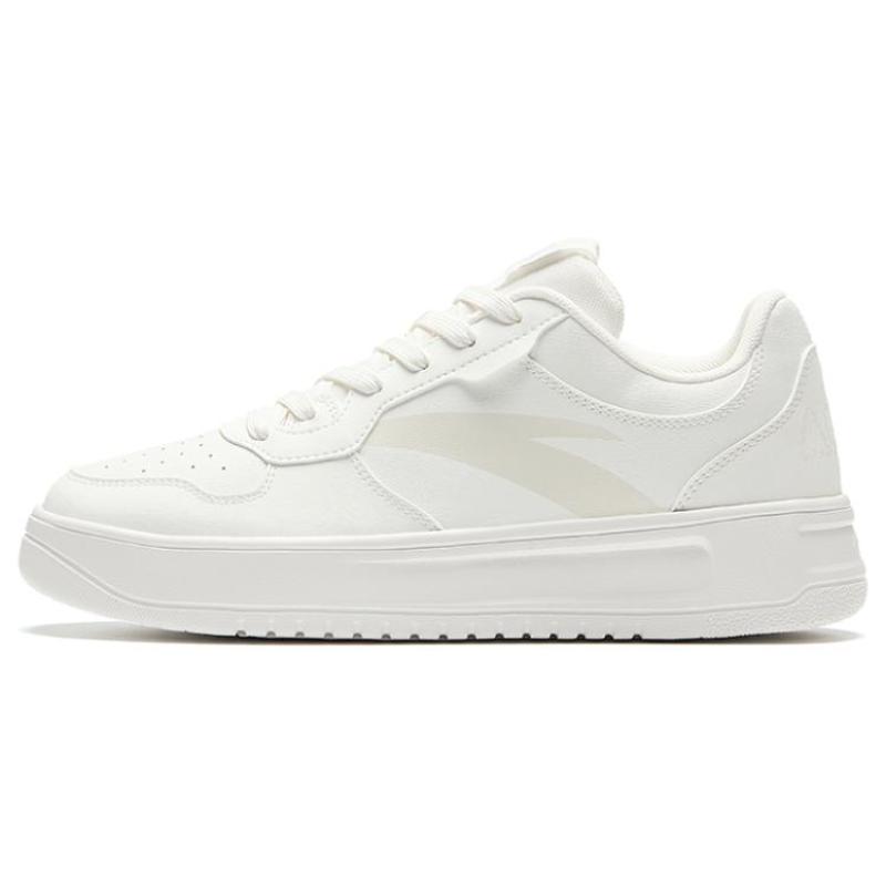 

Anta Relaxed Comfortable Slip Resistant Cushioning Low top Skateboard Shoes Men s White Sneakers 912628011Q-2 40 білий
