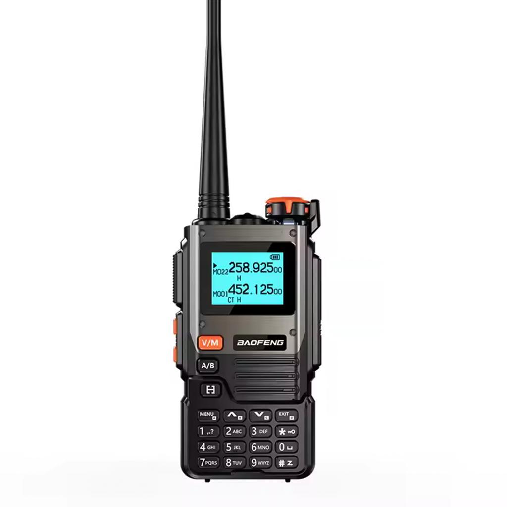 Portable 5W Walkie Talkies Long Range Wireless Interphone VHF UHF Dual Band Two Way Radio 999 Channels NOAA Weathre