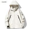 Unisex 3-in-1 Windproof Waterproof Hiking Jacket with Detachable Liner for Autumn/Winter