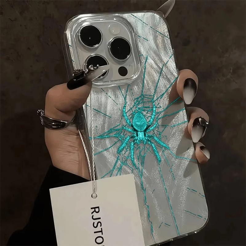 

Роскошный чехол для телефона с узором Паук для iPhone 15 16 e 14 13 12 11 Pro Max Plus X XS XR Funda Coque iPhone 13 Pro