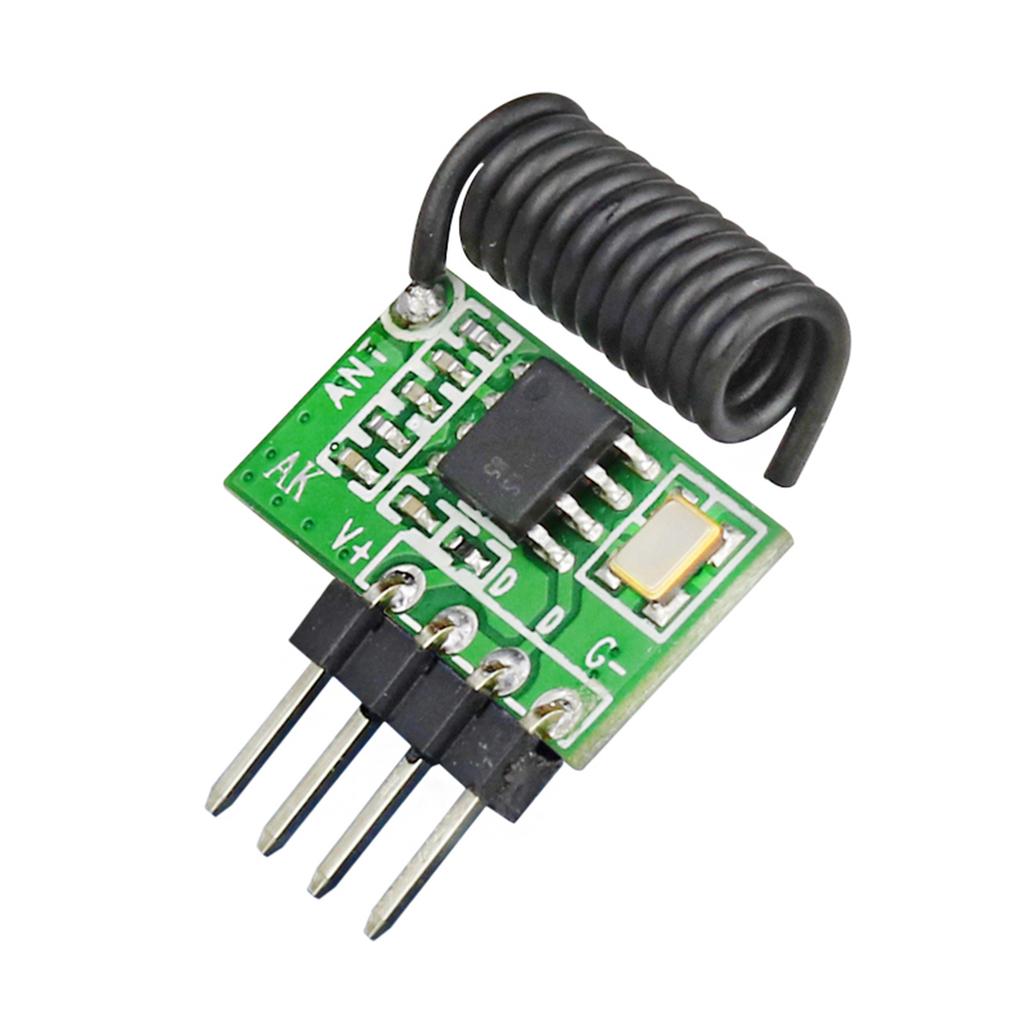 433/315Mhz 3V~5.5V Receiver Highs Frequency Super Regenerative Transceiver Module for Burglars Alarm DIY