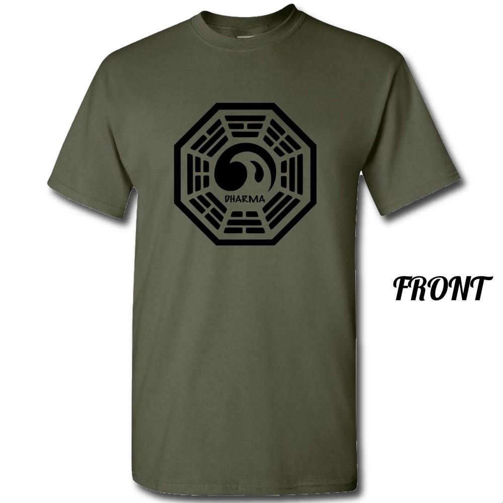 Dharma Initiative Tempest From Lost Новый Футболка Разные Размеры и Цвета Унисекс Футболка S