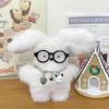Little Red's Cute Rabbit Plush Backpack Keychain