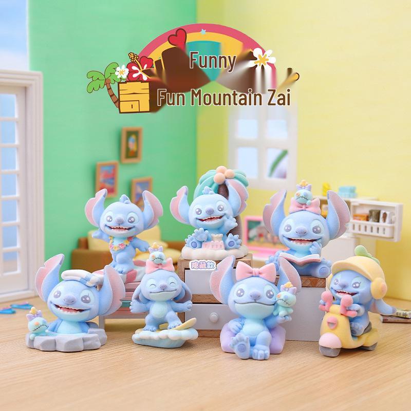 Creative Cute Cartoon Cat Emotion Blind Box Resin Desk Figurine Gift