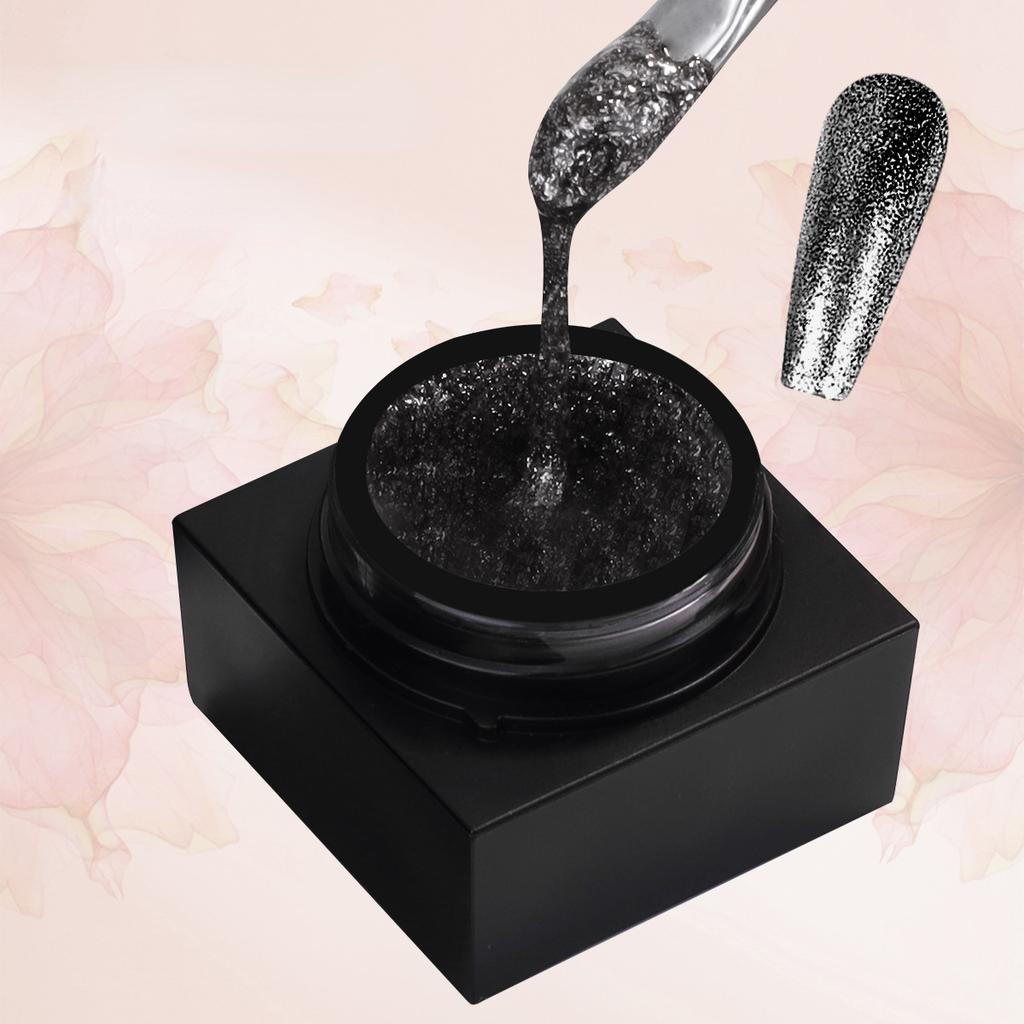 Shimmer Nail Polish Gel Painted Nail Gel Glitter UV Nail Art Gel DIY Manicure Nail Art Design