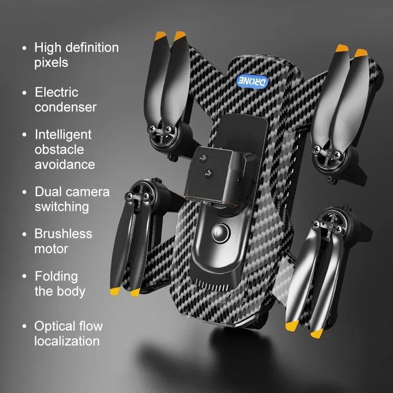 Nový dron P17 5G GPS Profesionální 8K HD letecké fotografování Čtyři kamery Všesměrové vyhýbání se překážkám Bezkartáčová kvadrokoptéra jako hračka