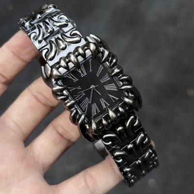 New Style Square Demon Devil Claw Y2k Design Quartz Watches Men Alabaster Industries Unique Creative Watch Male Clocks Relogio