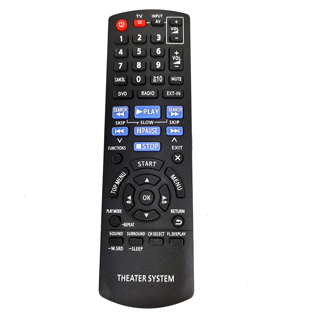 Ny Erstatnings-N2QAYB000694 For Panasonic Hjemmekinosystem Fjernkontroll SA-XH70 SC-XH70 Fernbedienung