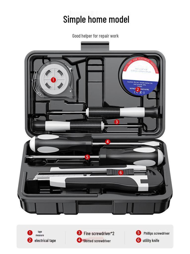 Royal Household Hardware & Woodworking Toolbox Set