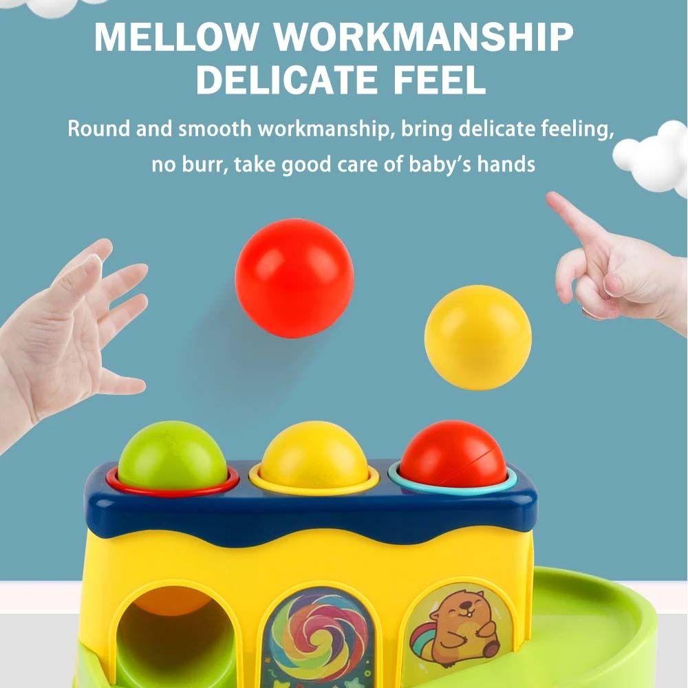 Making Sounds Interactive Hammer Toy Finger Skill Kids Pounding Hammers Interactive Toys