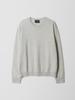 Pokeopeiseu Farasha Cashmere Crew Neck Knit Light Gray