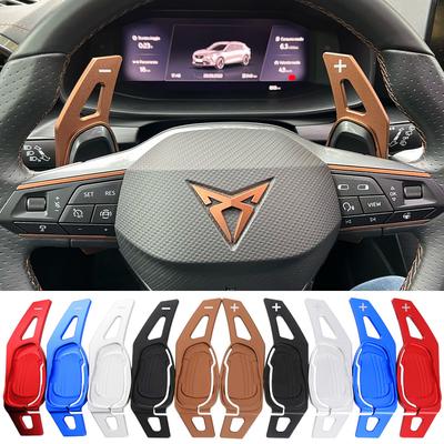 Para cupra ateca formentor leon 2021 2022 2023 volante do carro shift paddle engrenagem remos dsg extensão estilo do carro