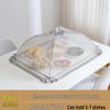 Foldable Embroidered Daisy Food Cover