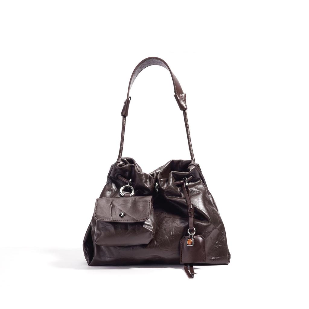 2025 Women's High-End Genuine Leather Cloud Shoulder Bag