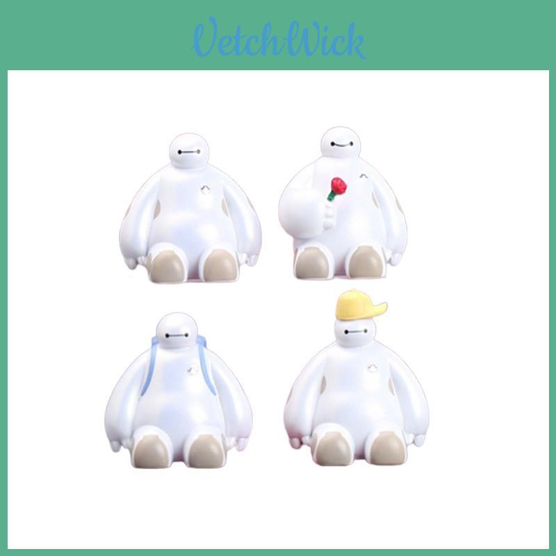 Roztomilý Baymax Auto Hlava na pružině Pro Dekoraci Palubní Desky a jako Dárek