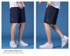 Men's Trendy Quick-Drying Ice Silk Beach & Sports Shorts, Customizable Logo