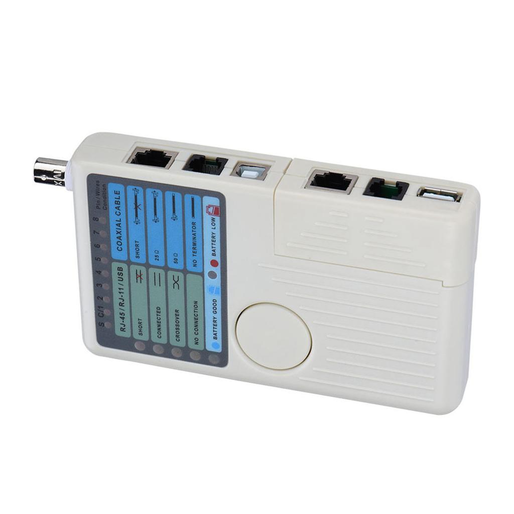RJ45   RJ11   USB   BNC Network Tester LAN Cable Tracker Detector