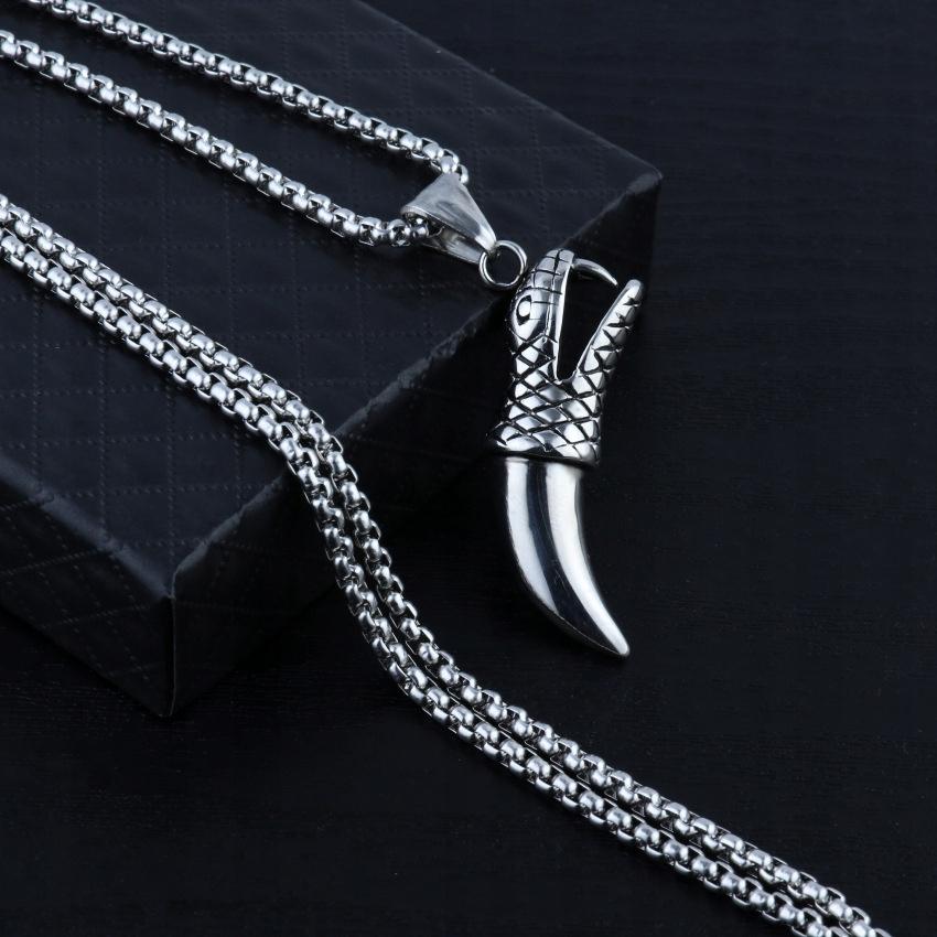 Predator Claw Necklace Silver Chain 345
