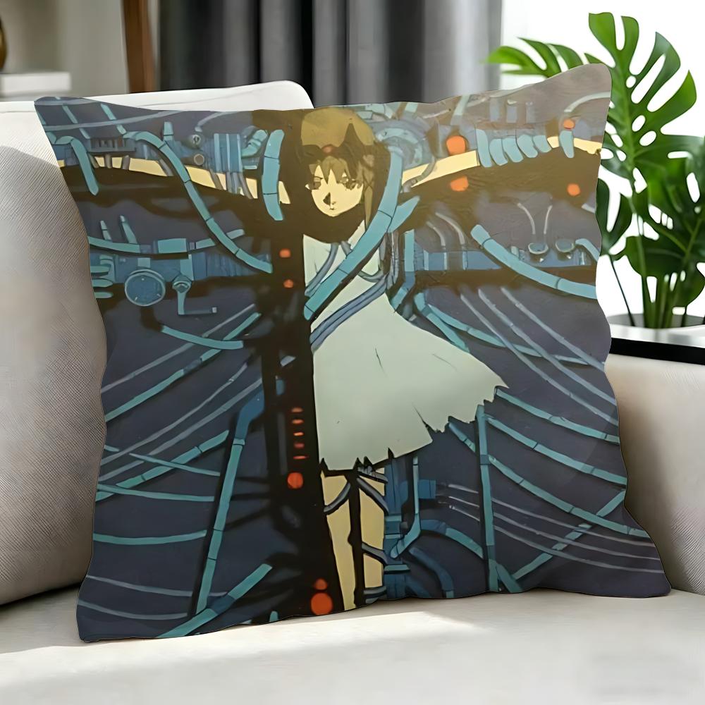 Anime Serial Experiments Lain Cushion Cover Cushion Cover Set Pcs X X X Pillowcase Decorative Sofa Home Decor