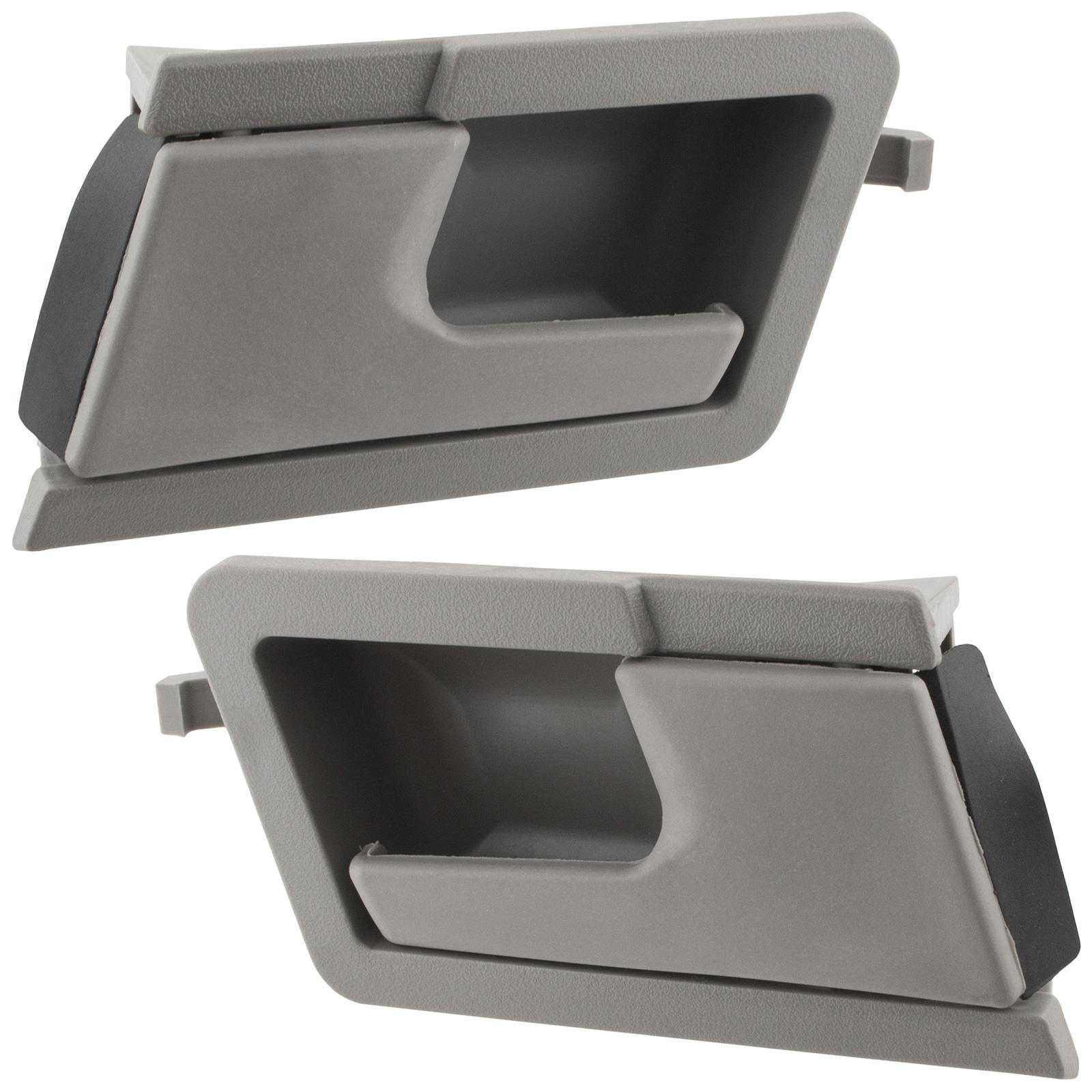 VW T4 Transporter 90-03 manija interior de la puerta delantera GRIS izquierda + derecha 2 uds. CONJUNTO