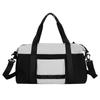 Color Block Fitness Bag Short-Distance Travel Bag Lightweight Storage Sports Bag