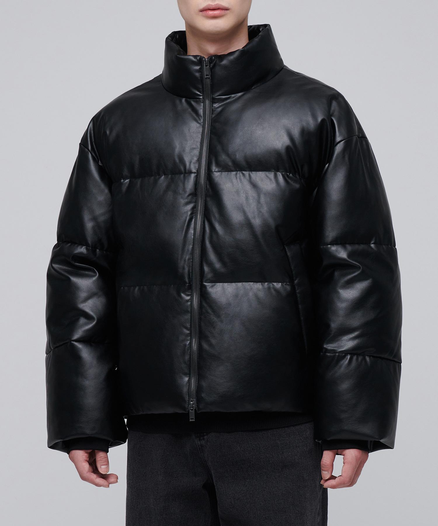 Musinsa Standard Synthetic Leather Puffer Short