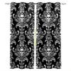 Skull Head Wall Skeleten Hall Window Curtains For the Kids Bedroom Living Room Bthroom Treatments Kitchen Decor Drapes Blinds