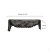 Creepy Halloween Mantel Scarf with Intricate Web Design