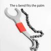 Bicycles Cassette Flywheel Removal Tool with Chain Whip Road Bike Chain Spanners For Smooth And Quick Bike Maintenance
