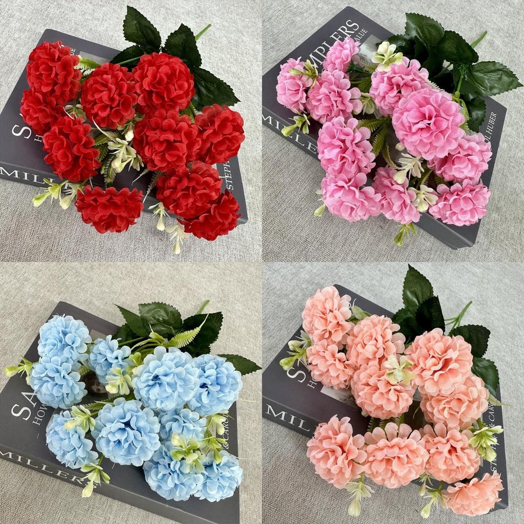 Faux Flower Basket With Prosperity Theme For Event Wedding And Home Decor