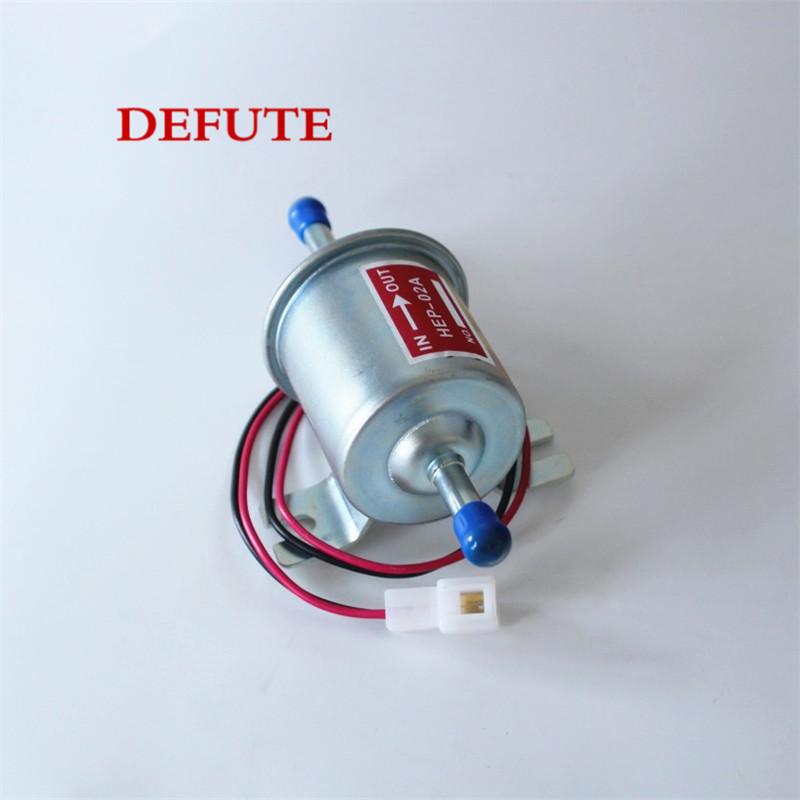 diesel injector valve ATV 12V/14V Electric Fuel Pump For Low Pressure Bolt Fixing Wire Diesel Petrol HEP-02A For Car Carburetor