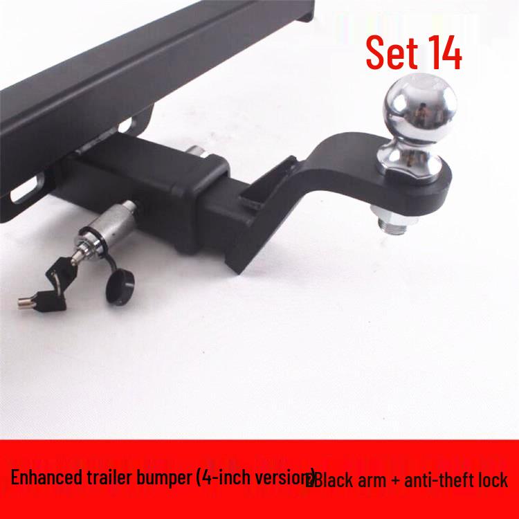 Toyota FJ Cruiser Modified Rear Trailer Hitch & Tow Hook Bracket