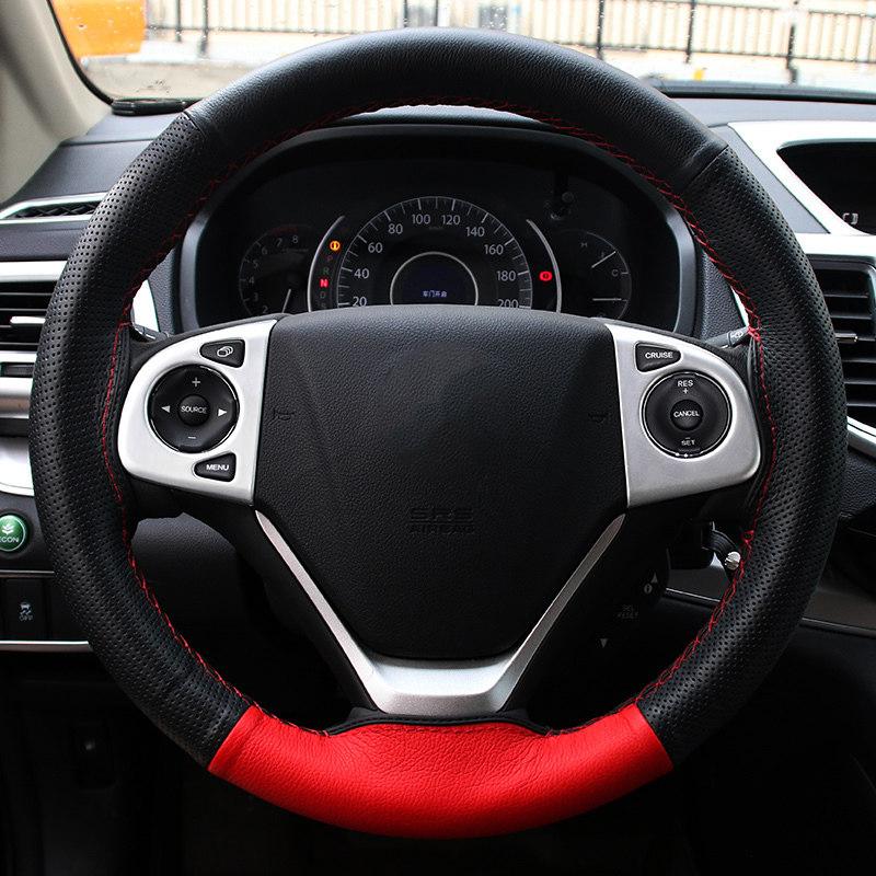 Steering Wheel Button Panel Cover Trim Stickers For Honda CR-V CRV 2012 2013 2014 2015 2016 ABS Car Styling