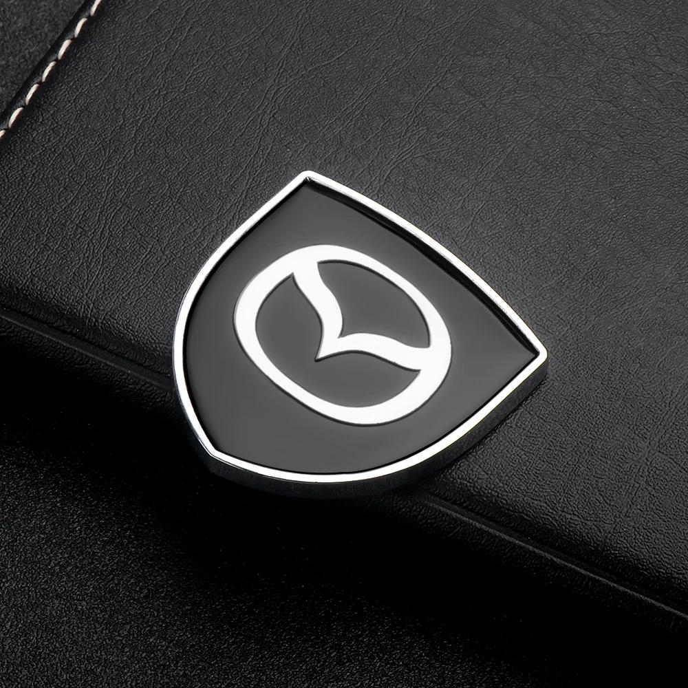 2025 Horký 3D kovový odznak křídel Boční obrys okna kufru Samolepka Decal pro Mazda 3 5 2 Axela CX-5 CX-3 CX-9 Atenza Demio RX7 M